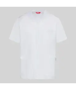 Blusa hombre sanitaria boton presion m/c "red line" Garys