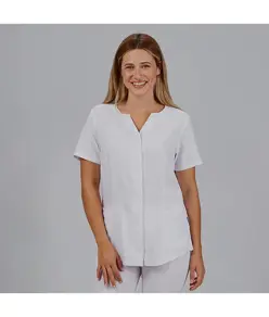 Blusa mujer abierta c/pico m/c dulcinea Garys