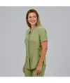 Blusa mujer abierta c/pico m/c dulcinea Garys