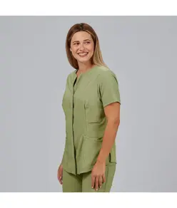 Blusa mujer abierta c/pico m/c dulcinea Garys