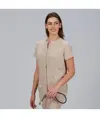 Blusa mujer abierta c/pico m/c dulcinea Garys