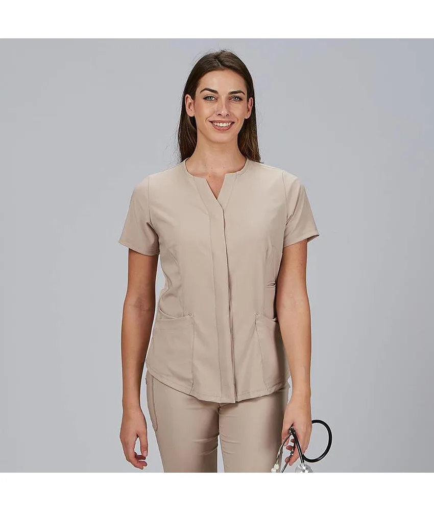 Blusa mujer abierta c/pico m/c dulcinea Garys