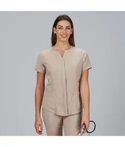 Blusa mujer abierta c/pico m/c dulcinea Garys