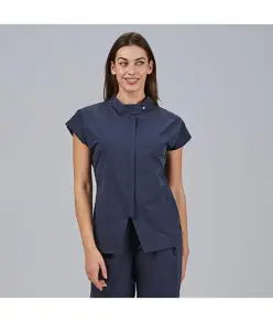 Blusa mujer abierta cremallera m/c musa Garys