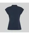 Blusa mujer abierta cremallera m/c musa Garys