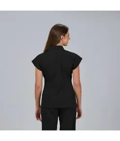 Blusa mujer abierta cremallera m/c musa Garys