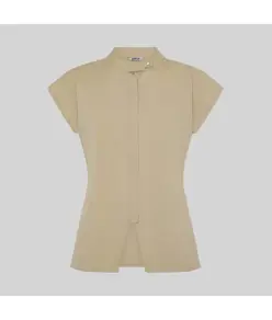 Blusa mujer abierta cremallera m/c musa Garys