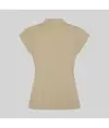 Blusa mujer abierta cremallera m/c musa Garys