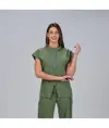 Blusa mujer abierta cremallera m/c musa Garys