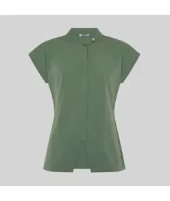 Blusa mujer abierta cremallera m/c musa Garys
