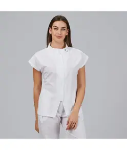 Blusa mujer abierta cremallera m/c musa Garys