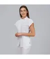 Blusa mujer abierta cremallera m/c musa Garys