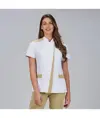 Blusa mujer abierta cuello mao m/c judit Garys