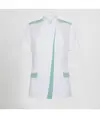 Blusa mujer abierta cuello mao m/c judit Garys