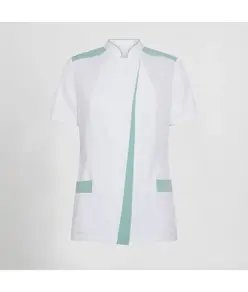 Blusa mujer abierta cuello mao m/c judit Garys