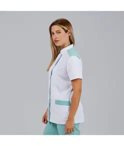 Blusa mujer abierta cuello mao m/c judit Garys