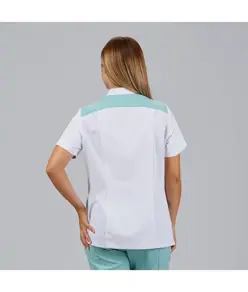 Blusa mujer abierta cuello mao m/c judit Garys