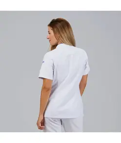 Blusa mujer abierta cuello mao m/c ylena Garys