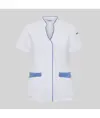 Blusa mujer abierta cuello mao m/c ylena Garys