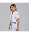 Blusa mujer abierta cuello mao m/c ylena Garys
