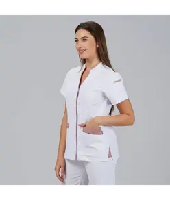 Blusa mujer abierta cuello mao m/c ylena Garys