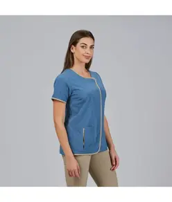 Blusa mujer bies combinado m/c casilda Garys