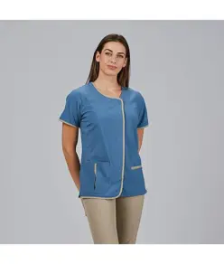 Blusa mujer bies combinado m/c casilda Garys