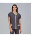 Blusa mujer boton oculto cassandra Garys