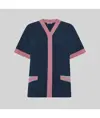 Blusa mujer boton oculto cassandra Garys