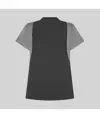 Blusa mujer boton oculto m/c carmina Garys