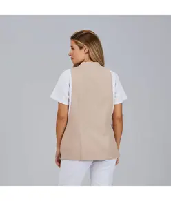 Blusa mujer boton oculto m/c carmina Garys