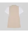 Blusa mujer boton oculto m/c carmina Garys