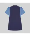 Blusa mujer boton oculto m/c carmina Garys