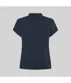 Blusa mujer boton oculto m/c lina Garys