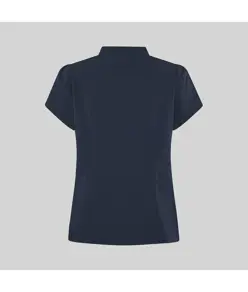 Blusa mujer boton oculto m/c lina Garys