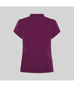 Blusa mujer boton oculto m/c lina Garys