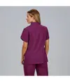 Blusa mujer boton oculto m/c lina Garys