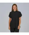 Blusa mujer boton oculto m/c lina Garys