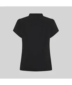 Blusa mujer boton oculto m/c lina Garys