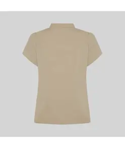 Blusa mujer boton oculto m/c lina Garys