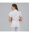 Blusa mujer boton oculto m/c lina Garys