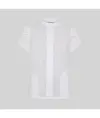 Blusa mujer boton oculto m/c lina Garys