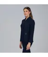 Blusa mujer boton oculto m/l ana Garys