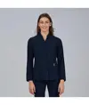 Blusa mujer boton oculto m/l ana Garys