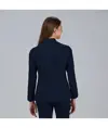 Blusa mujer boton oculto m/l ana Garys