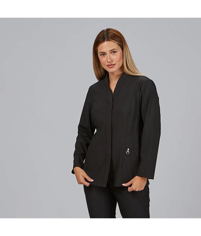 Blusa mujer boton oculto m/l ana Garys