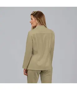 Blusa mujer boton oculto m/l ana Garys