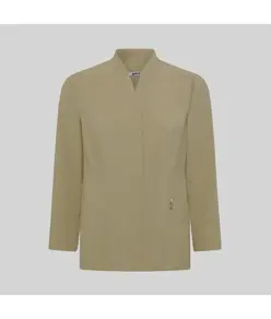 Blusa mujer boton oculto m/l ana Garys