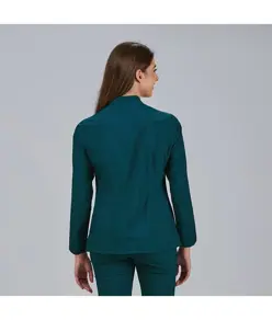 Blusa mujer boton oculto m/l ana Garys