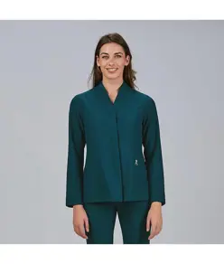 Blusa mujer boton oculto m/l ana Garys